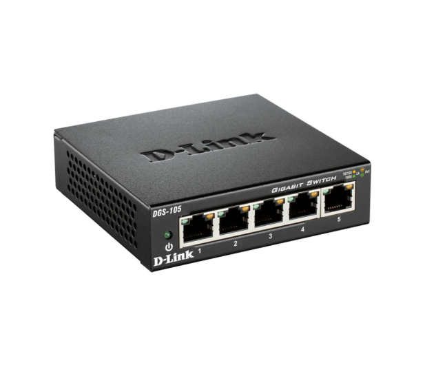D-Link 5p DGS-105 (5x10/100/1000Mbit) - 78604 - zdjęcie 2